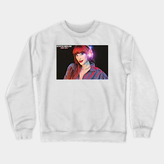 ElecTrish Art Crewneck Sweatshirt by Electrish